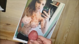 Big Titted Selfie Bitch Gets some Cum