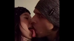 Tongue Sucking Couple