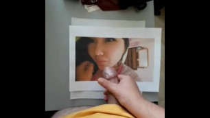 Cumtribute to Asian Girl