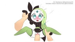 Meloetta Fucked by her Trainer (Color Version)