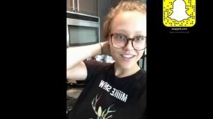 Tiny Norwegian Teens Fingers on Instagram Live Capture