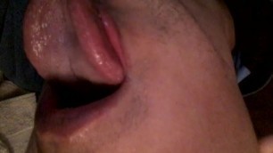 This Guy Sucks his Sexy Jorny Tongue