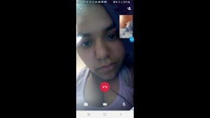 Busty Colombian Teen Watches me Cum Hard on WhatsApp (Original Content)