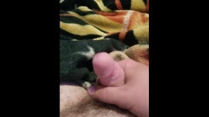Jerking and Cumming to old Dvd Porn