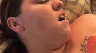 Beautiful Big Tits BBW Gets Blasted with Cum all over her Pretty Face