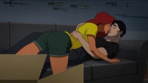 Starfire and Dick Moving In Together (Teen Titans The Judas Contract)