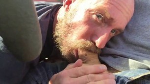 Manthroat Sucks Pupbalto In Car In Public 3 Busty Redhead Teen