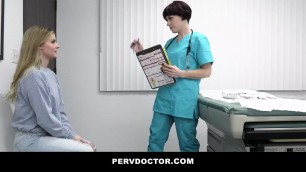 Perv Doc And Nurse  Of Teen Cutie Harlow West