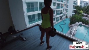 Amateur Thai Teen Cherry Fucked Hard By Bwc After A Tough Workout Session Hd Anyshemale