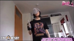Pov Smoke Blowjob With German Amateur Teen Home Busty Redhead Teen