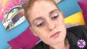 Pale Freckled Teen Fucked
